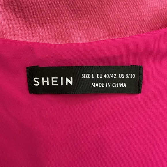 𝐒𝐇𝐄𝐈𝐍 𝐕𝐢𝐛𝐫𝐚𝐧𝐭 𝐏𝐢𝐧𝐤 𝐁𝐨𝐝𝐲𝐬𝐮𝐢𝐭 - Picture 3 of 4